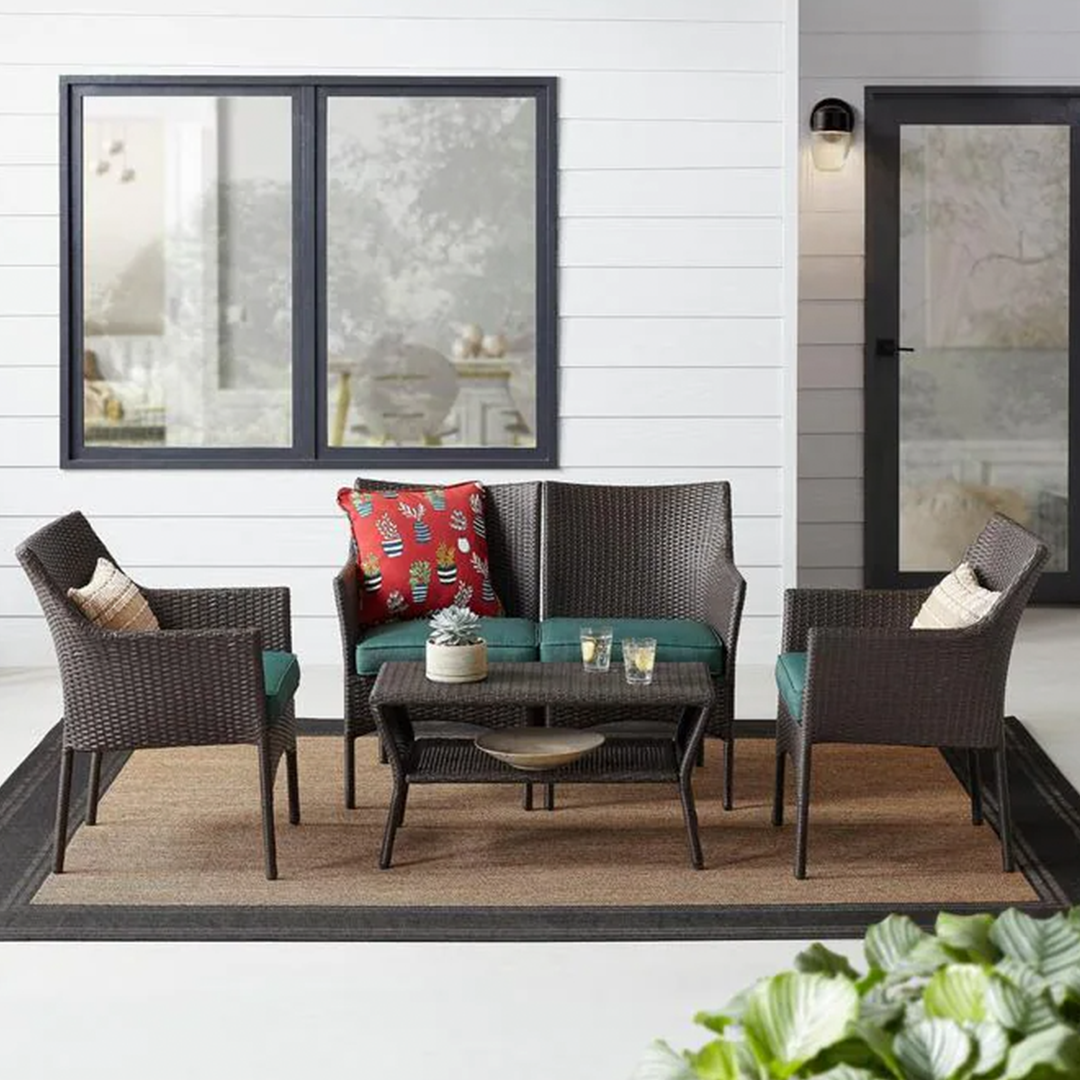Terrace View 4 Piece Seating Set Coronado Casuals