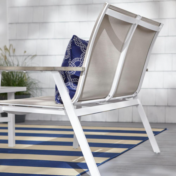 Beach Haven 4 Piece Costal Sling Seating Set