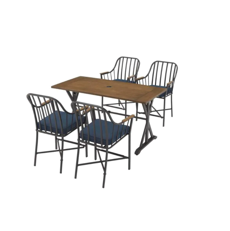 Bedford Farmhouse 5 Piece Height Dining Set